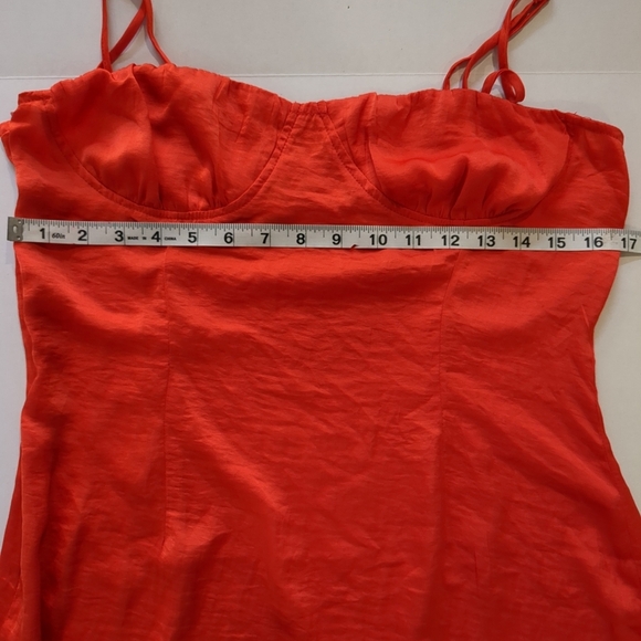 Princess Polly Women's Red Mini Slip Dress, Size 10 - Picture 7 of 10